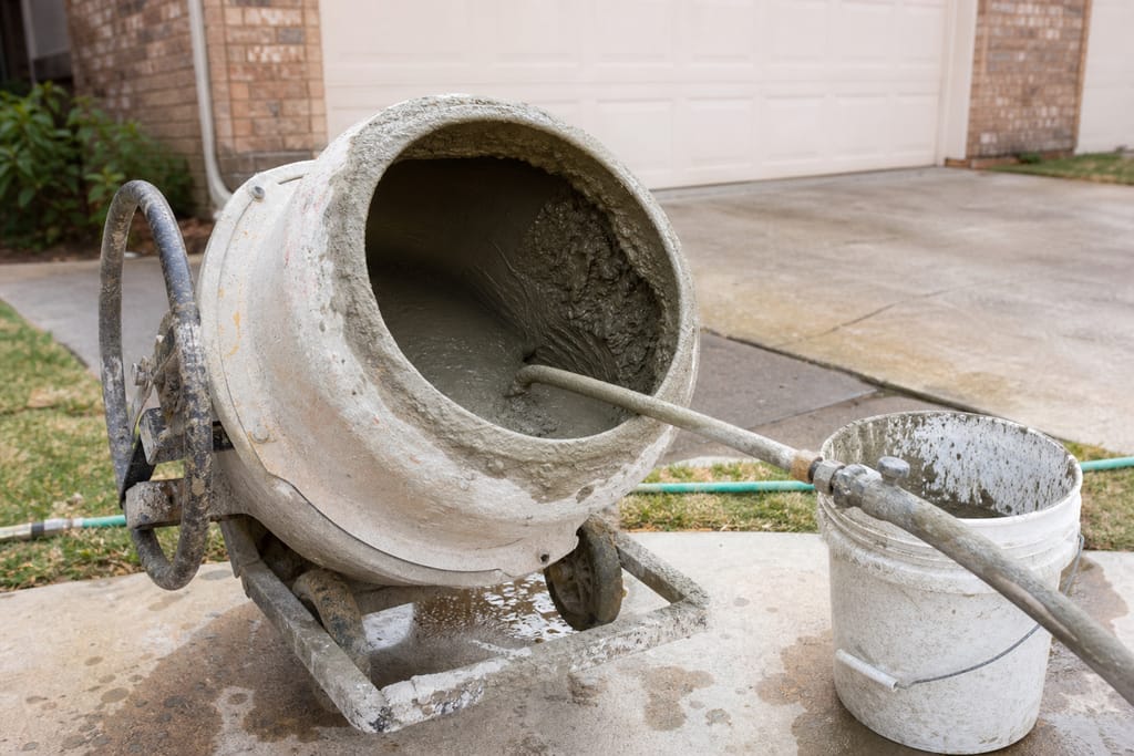 Cement-based mudjacking slurry photo